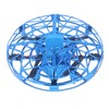 Hand Controlled Flying Drone Children Flying Toy Blue Hand Drone