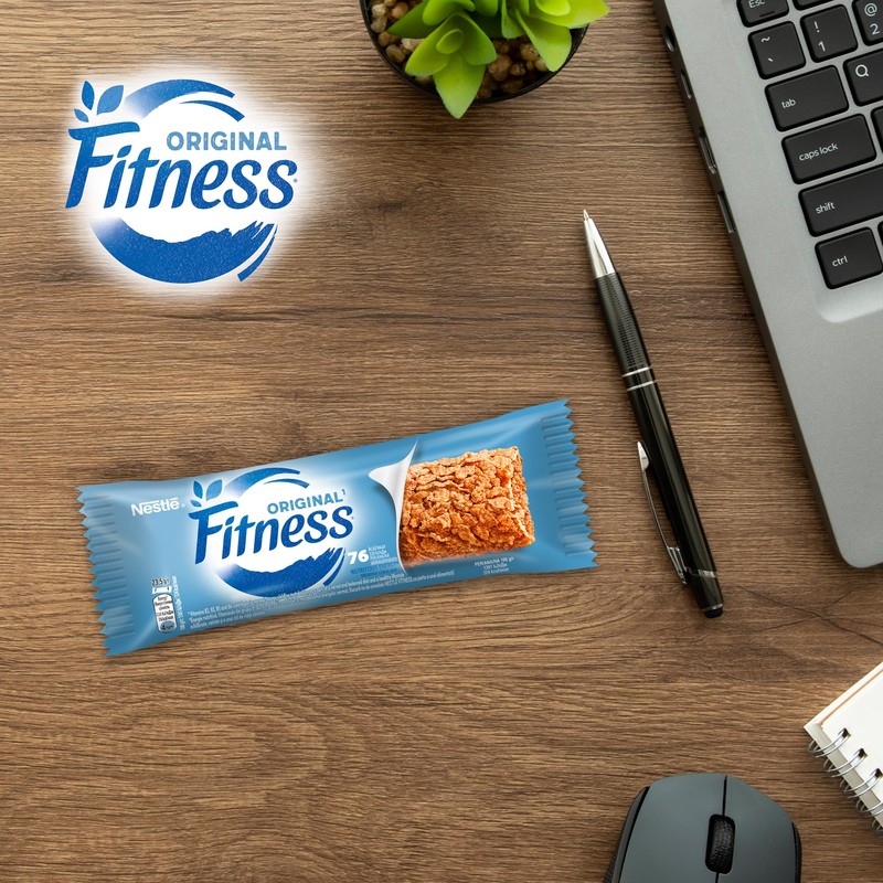 FITNESS Original Barrette Cereali Integrali, 24 Barrette da 23,5g (564g)