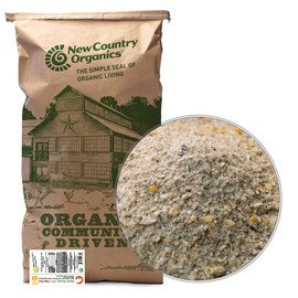 New Country Organics | Swine 16% Protein Feed for Growing Hogs and Swine | Corn-Free and Soy-Free | Certified Organic and Non-GMO | 40 lbs
