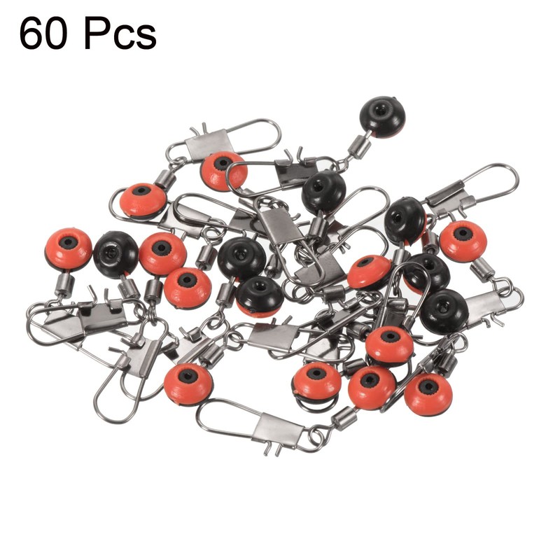 PATIKIL Fishing Line Sinker Slides 44LBS Load Capacity 60pcs Float
