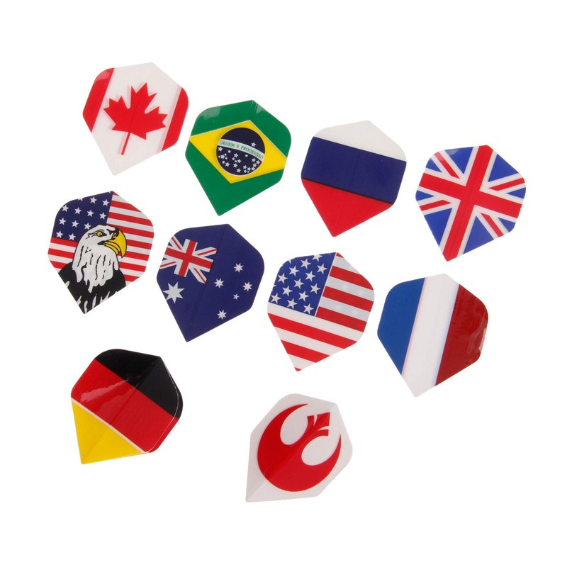 12pcs National Flags Dart Flights Flag of Canada Pattern Flight