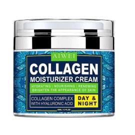 Unbranded Face Moisturizer Collagen Cream - Moisturizing, Hydrating & Recovery - Day Night