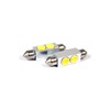 Aftermarket 4 Blue LED 6 SMD Courtesy Interior Light Bulb