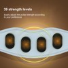 Pulse Waist Massage Belt Hot Compress 39 Strength Temperature Adjust