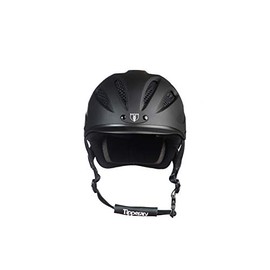 Tipperary Equestrian Horse Riding Helmet - Sportage - Lightweight Cooling Horseback Riding Apparel - Safety Helmet with Superior Ventilation and Air Flow - Matte Black - XS
