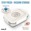 GENIEX Glass Vacuum Seal Containers for Food Storage (Sealer sold
