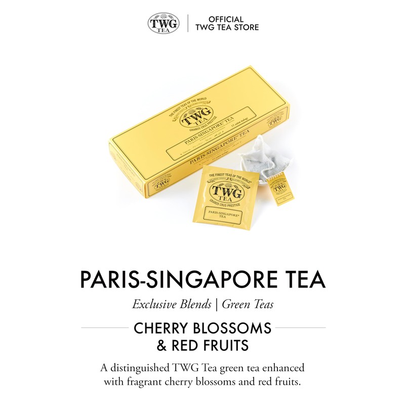 TWG Tea | Paris-Singapore Tea | Green Tea | Cherry