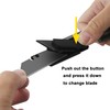XW Auto-retractable Safety Box Cutter, Aluminum Alloy Utility Knife Self-retracting,