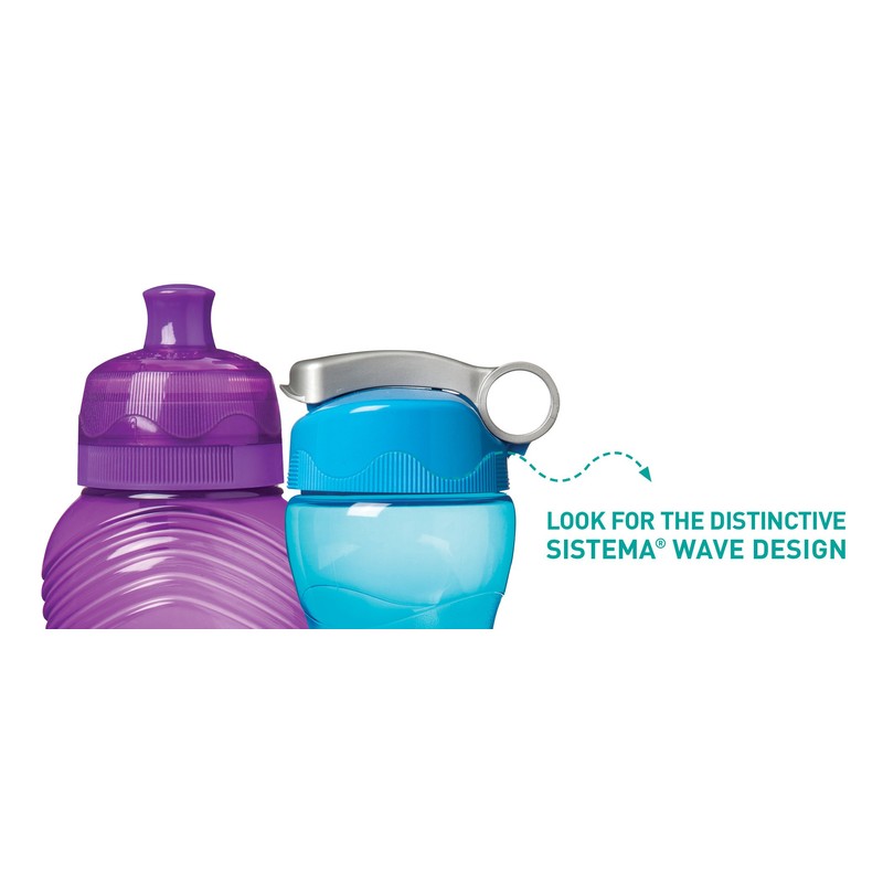Sistema Twist 'n' Sip Squeeze Sports Water Bottle | Leakproof