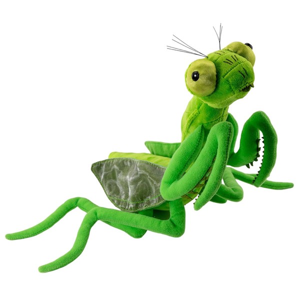 Carl Dick Heuschrecke, Gottesanbeterin, Insekt, Plüschtier, Kuscheltier ca. 35cm lang