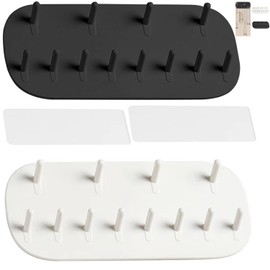 LiJuanWang Halskette Aufhänger, 2 Stücke Halsketten Halter Schmuck Ständer, Schmuck Aufhänger, Schmuckhalter Wand, Geeignet für Kleiderschränke, Türen, Geschenk für Mädchen Frauen