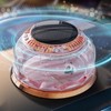 Car Perfume Decoration Solar Powered Rotating Aromatherapy Diffuser Ornament for