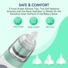 Electric Nasal Aspirator for Baby, Nose Aspirator for Toddlers, Waterproof