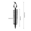 24 Inch Snow Gauge Outdoor Iron Art Decorative Snowfall Measuring
