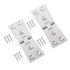 TERF® Heavy Duty Polished Chrome Counter Flap Hinges 100mm X