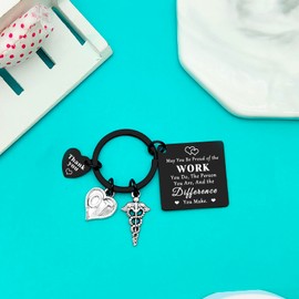 Ximalun Occupational Therapy Gifts OT Keyring Occupational Therapist Appreciation Gift OT Assistant Gift Occupational Therapy Graduation Gift OT Thank You Gift OT Therapist Gifts for Women Men