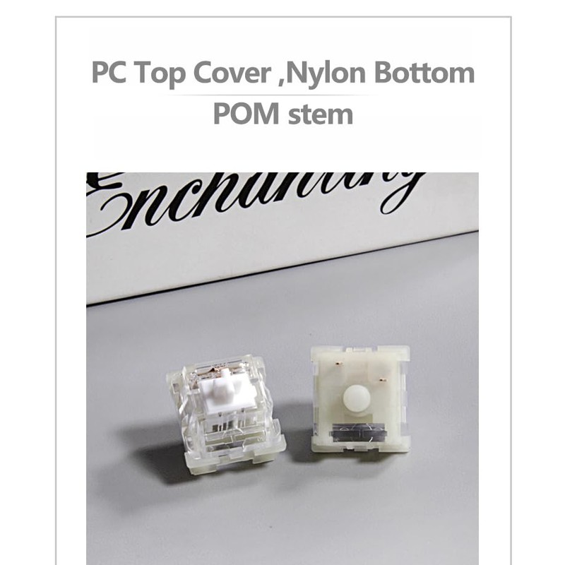 KTT Rose Switch Linear 63g MX Switch for Mechanical Keyboard