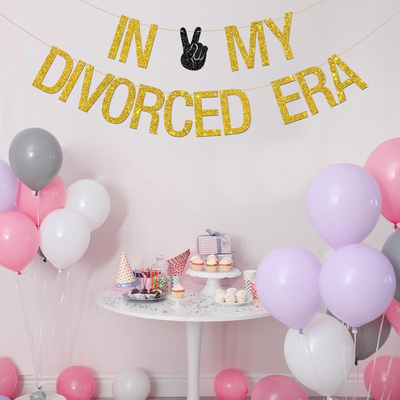 In My Divorced Era Banner, Officially Divorved, Bye Felicia, Divorce