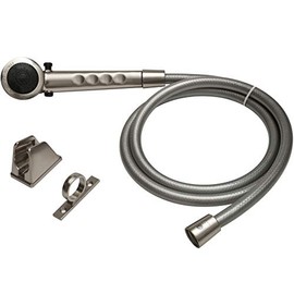 Dura Faucet DF-SA130-SN RV Shower Head and Hose Kit (Brushed Satin Nickel)