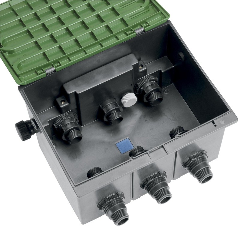 Gardena connecting sleeve, long: Coupling for secure valve box connection,