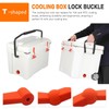 GRABOTE Updated 4-Pac Cooler Accessories Replacement Lid Latches for Yeti