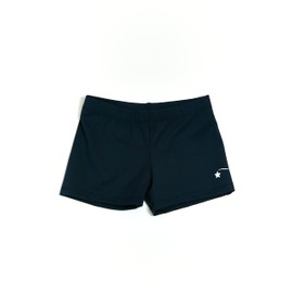 Destira Girl's Gymnastic Compression Sport Short, Navy Blue, Compression Athletic Sport Shorts, Ideal for Gymnastics, Practices, Dance, Cheer, Tumbling, Yoga, and More, Child Small (6X)