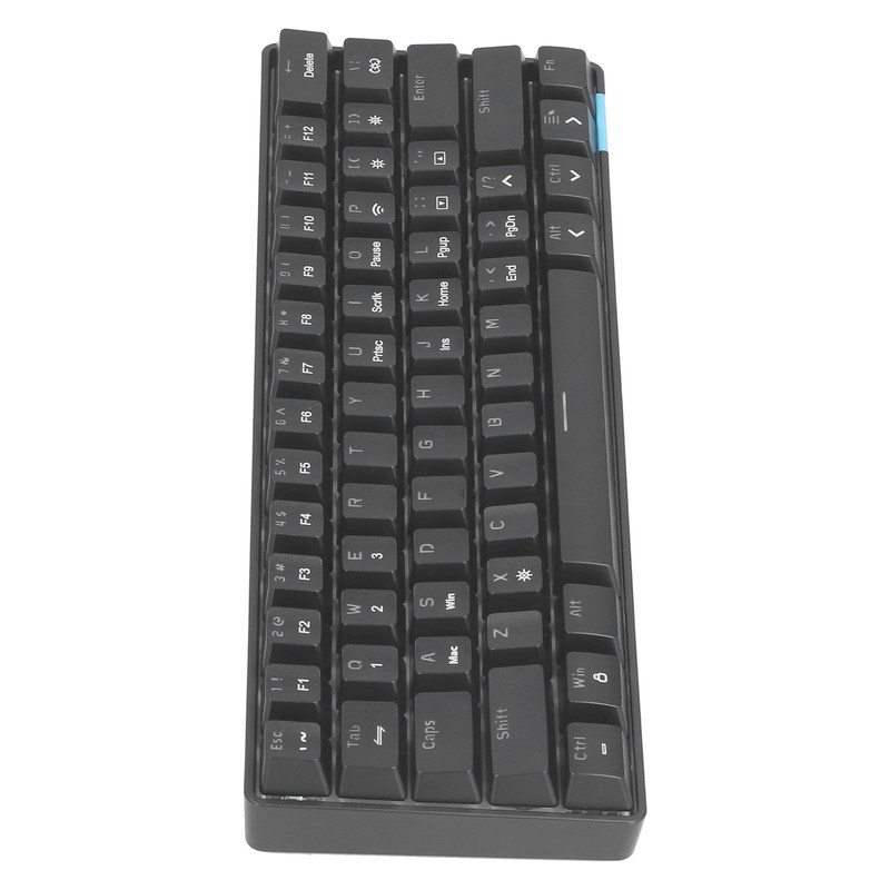 Wireless Keyboard 12 Lighting Effects PBT 61 Keys Stable Transmission