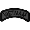 Vietnam Rocker Patch - 3x1.5 inch. Embroidered Iron on Patch