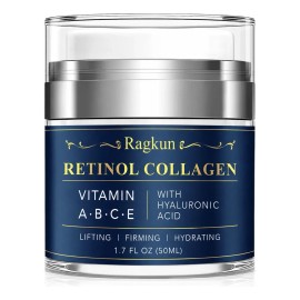 Crema Antiarrugas 50ml, Con Retinol Y Ácido Hialurónico