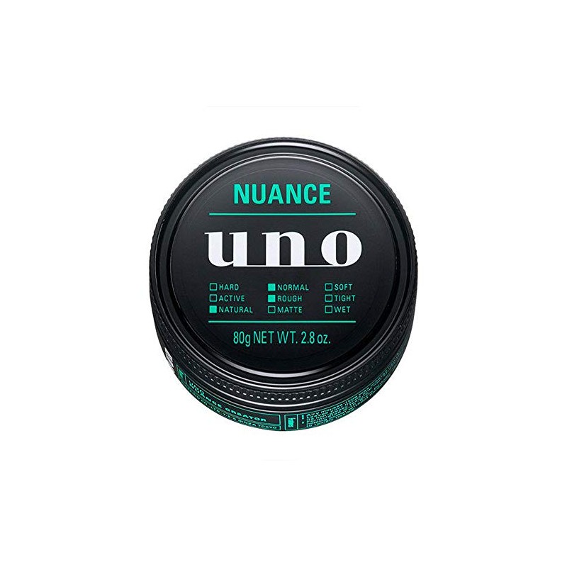 Shiseido UNO Hair Wax Nuance Creator 80g (Green Tea)