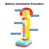 Pounding Ball Toy Colorful Early Educational Improve Flexibility Whack Hammer