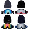 Cloud 9 Professional Snow Ski Goggles Adult Anti-Fog Dual Lens