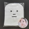 Boribyeol Pure Cotton Face Gauze (100 Sheets) for Facial Masks, Modeling Packs, Plaster Packs, and Massage (Round & Square) SN.Face Gauze Square