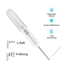 ISENXI Portable Bidet for Travel & Toilet Use - Handheld Bidet with Adjustable Nozzle, Electric Bidet, Reusable & Compact Design - Ideal for Postpartum Care, Baby, Elderly, Camping (White)