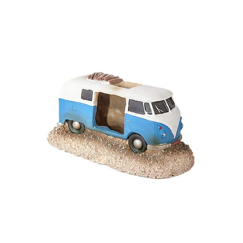 Aquarium Ornament Retro VW Camper Van