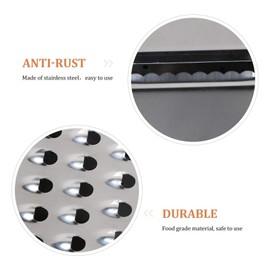 OSALADI Grains Washing Bowl 3 in 1 Stainless Steel Grater Vegetable Fruit Drain Basket Vegetable Cutter Slicer Basket Water Filter Bowl for Home and Kitchen Random Style Vegetable Strainer Bowl