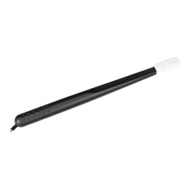 PACK OF 10 - Mellie Microblading Disposable Microblading Pen with Pigment Sponge Disposable Tool For Creating Eyebrows Microblading Supplies (Black, C14 .15mm Nano)