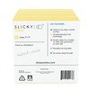 SlickyNotes Glue Free Static Cling Sticky Notes - Reusable Double-Sided