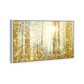 Nature and Landscape Framed Wall Art Canvas Prints 'Magical Forest' Forest Landscapes
