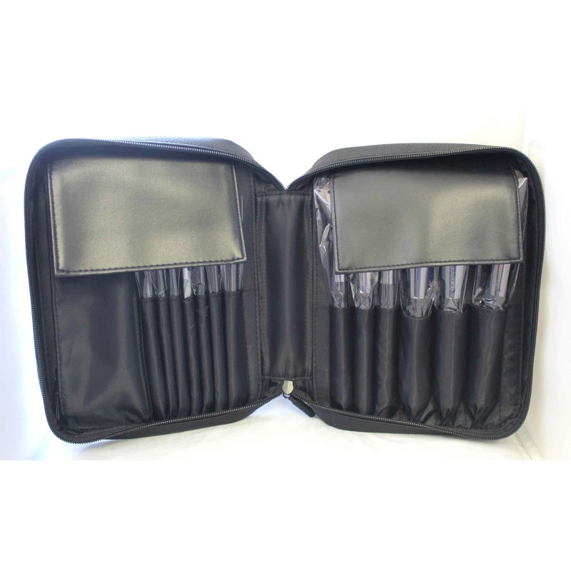 LARUCE Ann 13 Piece Makeup Brush Set + Case -