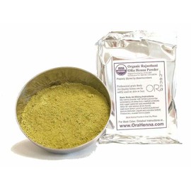Rajasthani Henna Hair Color Natural Organic Indian Pure No Chemicals BAQ 100 Grams