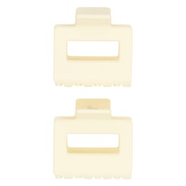 Oz Essentials Mini Claw Clip Duo - Cream
