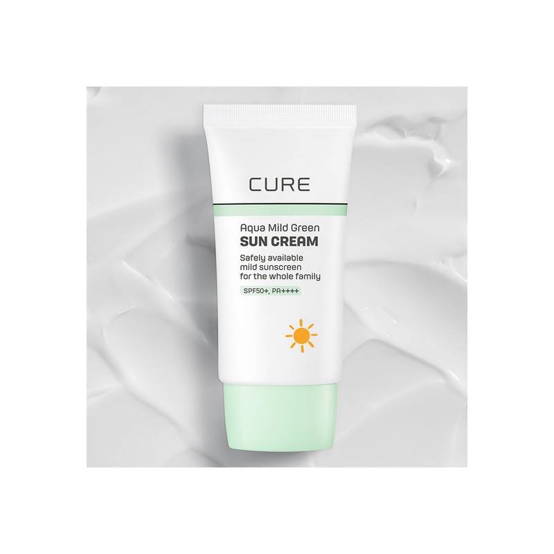[Kim Jeong Moon Aloe] Cure Mild Green Sun Cream (Physical