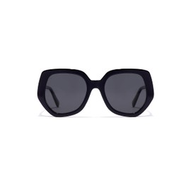 HAWKERS MIA Sunglasses for Men and Women, Dark Polarised · Black