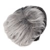 Men Wig Heat Resistant Short Grey Layered Airy Natural Stylish
