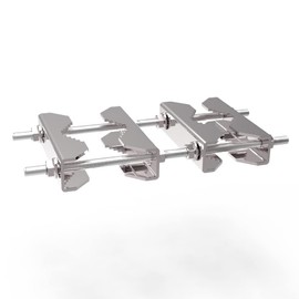Antenna Mount Clamp U-Bolt Mounting Hardware Antenna Mast Clamp V Jaw Bracket Accessories