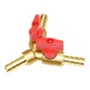 Joywayus 3/8" Hose Barb, Y shaped Type 3 way Union