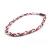 Braid Germanium Necklace: Sports Breath (Baseball, Soccer, Golf, etc.) (Red,