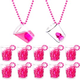 Bachelorette Party Favors Shot Cups,Color Changing Valentines Day Gifts for Her,Funny Gag Unique Gifts Wine Glasses Crystal Glassware Cups Shot Cups Gifts for Women Girls (Pink)