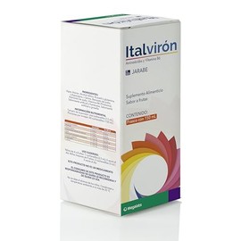 Italvirn Jarabe  Suplemento Alimenticio  Aminocidos  Vitamina B6  Sabor a Frutas  Frasco con 150 mL - Producto Original de Alta Calidad, Entrega Rápid